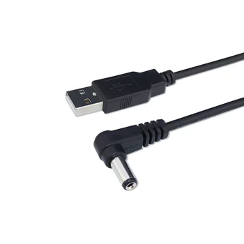 V-1742 1ШТ 2ШТ 5ШТ Шнур питания от USB до постоянного тока USB revolution DC локоть 90 градусов под прямым углом 5,5 *2,1 шнур питания Кабель длиной 2 м