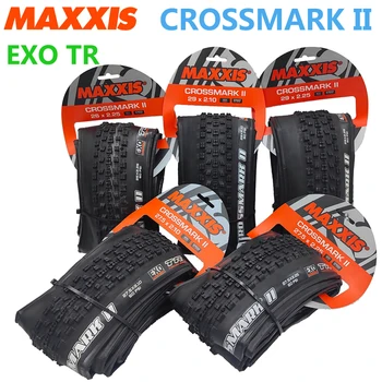 MAXXIS CROSSMARK II EXO TR MTB Велосипедные шины СКЛАДНЫЕ M344RU 26x2.25 27.5x2.1/2.25 29x2.1 29er 29* 2.25 Велосипедные шины пневматические бескамерные