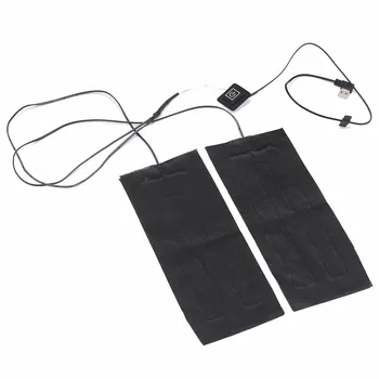 USB Теплые накладки для пасты Быстро нагревающийся коврик SElectric Грелка с подогревом Безопасная грелка для ткани Жилет Куртка Обувь Носки