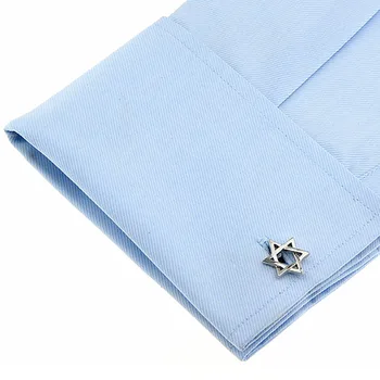 Цвет Серебристая запонка Мужская подарочная французская манжета Рубашки Модные мужские ювелирные изделия 5 пар в партии