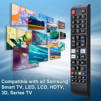 Новый Пульт Дистанционного управления для Samsung Smart TV, Пульт дистанционного управления Для Samsung Tv, Пульт дистанционного управления AA59-00741A Для Samsung, Прямая Поставка