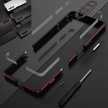 Горячая! Алюминиевый Металлический Чехол-Бампер Для Sony Xperia 1 IV 1IV X1 IV Для Xperia 1 IV X1V Чехол Carmera + Защита рамки