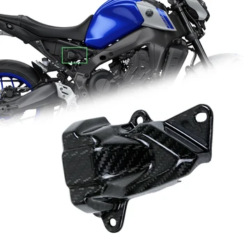 100% Аксессуары Для мотоциклов Из Углеродного Волокна 3k, Боковая Панель, Декоративная Крышка Для Yamaha MT09 MT-09 FZ09 FZ-09 2021 2022 2023