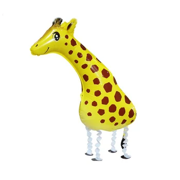 10 шт./пакет. воздушные шары для выгула домашних животных с жирафом, день рождения, украшение бара, мультяшный воздушный шар, оптовые продажи детских игрушек