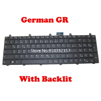 Это МОЖЕТ БЫТЬ немецкая клавиатура с подсветкой для CLEVO P151SM-A P157SM-A P170SM-A P177SM-A P370SM1-A P375SM-A P375SMF-A P377SM-A German GR