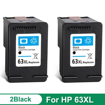 Восстановленные Чернильные картриджи Repalcement для HP 63 63XL Черный Deskjet 1110 1112 2130 2131 2132 2133 2134 3630 Чернила для принтера
