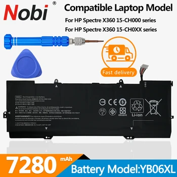 Аккумулятор для ноутбука Nobi YB06XL 928427-271 HSTNN-DB8H HSTNN-DB8V Для HP Spectre X360 15-CH000NO CH004NB CH011DX CH006NG