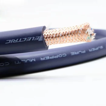 Бесплатная доставка Измеритель furukawa 4N OFC Бескислородный медный кабель питания hifi провод питания для audo power cabl кабель аудиоусилителя