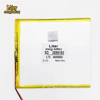 3,7 В, 4600 мАч, 2599150 полимерный литий-ионный аккумулятор Li-ion battery для планшетных ПК, электронной книги; U55GT (Talk79 Battery)
