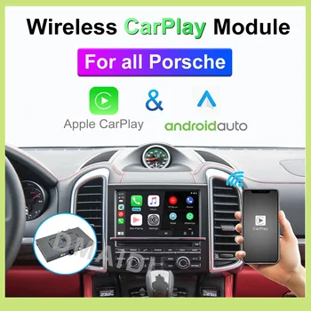 Беспроводной Apple Carplay Android Auto Module Box для Porsche 911 Boxster Cayman Macan Cayenne Panamera PCM3.1 CDR3.1 PCM4.0