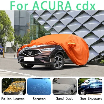 Для ACURA cdx Водонепроницаемые автомобильные чехлы супер защита от солнца пыль Дождь защита автомобиля от града авто защита