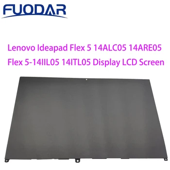 Дисплей ЖК-экран Lenovo Ideapad Flex 5 14ALC05 14ARE05 Flex 5-14IIL05 14ITL05 Замена сенсорного стекла 5D10S39641 5D10S39642