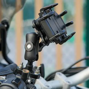 Держатель для велосипедного телефона Полезный противоскользящий, хорошая мощность захвата, кронштейн для GPS-навигации, принадлежности для велосипедов