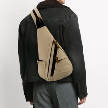 Повседневные мужские сумки через плечо, модная сумка через плечо, холщовая сумка через плечо, повседневный рюкзак-трансформер, кошелек для мужчин и женщин