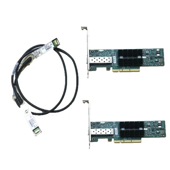 2ШТ MNPA19-XTR 10GB Mellanox ConnectX-2 10GbE 1 м SFP + Кабельная Сетевая карта