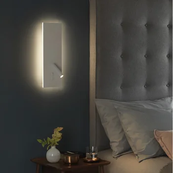 Современный железный светодиодный настенный светильник для спальни, настенный светильник с аппликацией, современные настенные светильники для дома, Прямая поставка