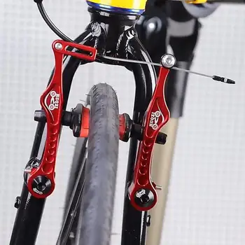 1 Комплект Прочный Велосипедный тормозной суппорт Из прочного алюминиевого Сплава Велосипедный V-образный тормоз Прочный Велосипедный V-образный тормоз