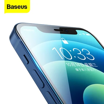 Baseus 2ШТ Защитная Пленка Для экрана iPhone 13 Pro Max Mini 0,3 мм Ультратонкая Защитная Пленка HD Закаленное Стекло Для iPhone 13Pro Max