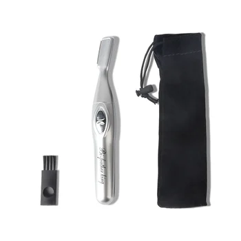 Электрический триммер для бровей, средство для удаления волос на лице для бровей, женская Портативная Косметика, макияж