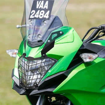 Мотоциклетная Фара Головного Света Защитная Крышка Гриль Защита Для Kawasaki VERSYS VERSYS-X 250 300 ABS 2017-2022 2023