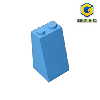 Gobricks GDS-1404 Slope 75 2 x 2 x 3 - Твердые шпильки, совместимые с lego 98560, детские развивающие строительные блоки 