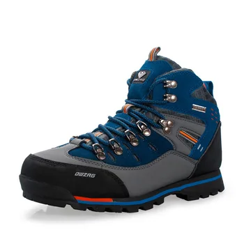 Походная обувь, мужские зимние треккинговые ботинки для альпинизма, высококачественные уличные модные повседневные зимние ботинки
