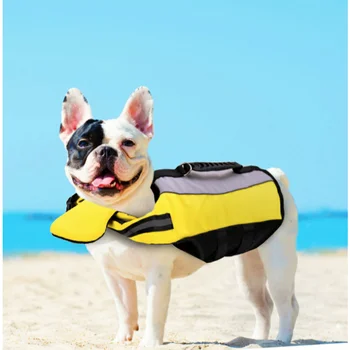 Спасательный жилет для домашних животных, Одежда для домашних животных, Новая подушка безопасности, Надувной складной костюм для собак, Удобный стиль, безопасный плавательный костюм