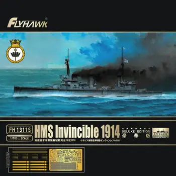 МОДЕЛЬ Flyhawk FH1311S в масштабе 1/700 HMS Invincible 1914