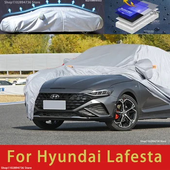 Для Hyundai Lfesta Подходит Наружная защита, полные автомобильные чехлы, Снежный покров, Солнцезащитный козырек, Водонепроницаемые Пылезащитные внешние автомобильные аксессуары