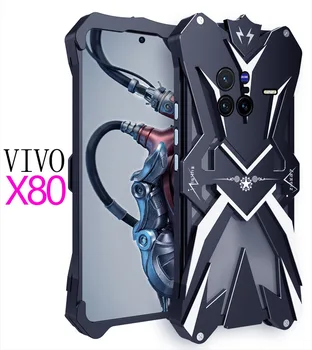 Новое Металлическое стальное оборудование Thor Сверхмощная броня Алюминиевый Телефон для Vivo X80 Pro чехол