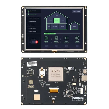 Модуль сенсорного экрана TFT LCD с процессором и интерфейсом rs232 8 дюймов