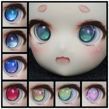 BJD Eyes кукольные глаза 8 мм-26 мм кукольные мультяшные градиентные акриловые глаза для игрушек 1/8 1/6 1/4 1/3 SD DD аксессуары для кукол 8 мм-26 мм кукольный глаз
