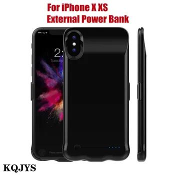 KQJYS 5200 мАч Power Bank Чехол Для Зарядки Аккумулятора Для iPhone X XS Портативное Зарядное Устройство Чехлы Для iPhone X XS Чехол Для Аккумулятора