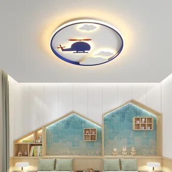 Современные светодиодные потолочные светильники для детской спальни, детской комнаты luminaria teto, акриловый потолочный светильник lamparas de teco, детский мультяшный светильник