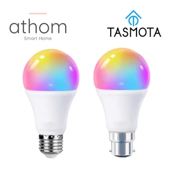 Умная лампа ATHOM TASMOTA с предварительной прошивкой 7 Вт Работает с Home Assistant