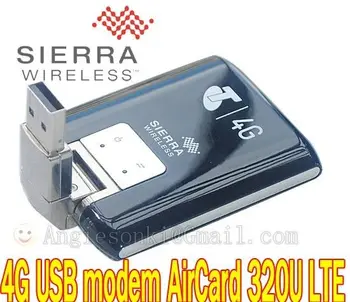 Разблокированная Беспроводная AirCard Sierra 320U LTE 4G WIFI Карта мобильного Широкополосного доступа 150 МБ GPS Слот microSD Модем USB-ключ Pk E5376 E3131