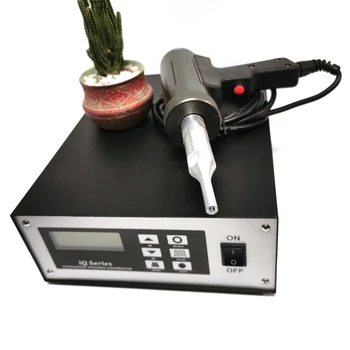 Ручной ультразвуковой сварочный аппарат мощностью 40 кГц 800 Вт с титановым рожком