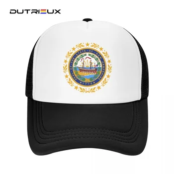 Флаг штата Нью-Гемпшир, спортивная кепка на открытом воздухе, Бейсбольная Кепка, Мужская Женская Регулируемая Кепка, Модная Летняя шляпа