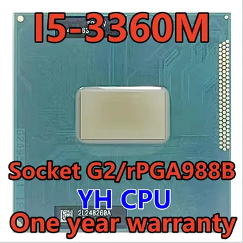 i5-3360M i5 3360M SR0MV 2,8 ГГц Двухъядерный четырехпоточный процессор Процессор 3 М 35 Вт Socket G2 / rPGA988B