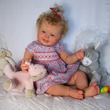 60 СМ 3D Краска Кожа С Венами Силиконовая Кукла Reborn Baby Игрушка Kodi Girl Принцесса Ручной Работы Для Малышей Bebe Коллекция Игрушек Художника