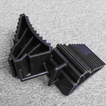 2шт Универсальный Черный автомобильный Стайлинг, Пластиковая Накладка на треугольные шины, инструменты для защиты от Silp для Легковых Грузовиков