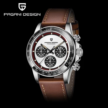 Новые Мужские наручные часы PAGANI DESIGN V2, Лучший бренд Класса Люкс, Военные Оригинальные Кварцевые Мужские часы VK63 С Хронографом, спортивные Водонепроницаемые часы 1676