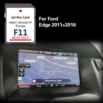 Для Ford Edge 2011 2016 Карта 64 ГБ с полным покрытием в Европе Навигационная карта GPS Sat Nav