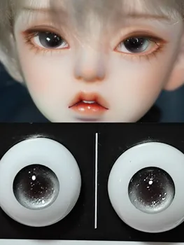 Глаза для игрушек, глаза куклы BJD, подходящие для 1/3 1/4 1/6 размера, милая серая имитация гипсовых глаз, аксессуары для кукол из стекла