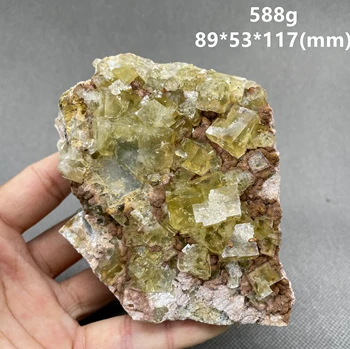НОВИНКА! БОЛЬШОЙ! 100% Натуральный пекинский желтый флюорит, образцы минералов, камни и кристаллы, целебный кристалл кварца