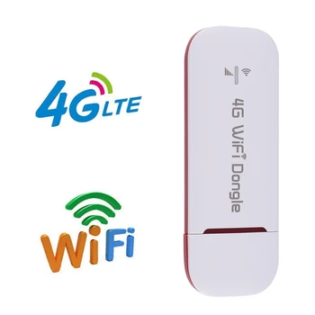ГОРЯЧИЙ USB-ключ 4G, Wifi-маршрутизатор 150 Мбит/с, Wifi-модем, Беспроводной маршрутизатор, сетевой адаптер со слотом для sim-карты