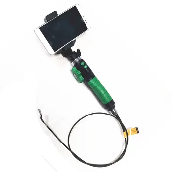 2MP 1080P 3,9 мм 3в1 USB/WIFI 2 Способа Шарнирного Соединения 180 градусов Вращения Рулевого Управления Промышленный Эндоскоп Инспекционный Микроскоп Камера