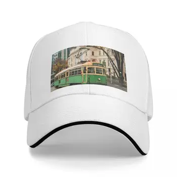 Бейсболка для мужчин и женщин, инструментальная лента, Старый зеленый трамвай, Откидывающаяся назад, роскошная брендовая шляпа дальнобойщика, шляпы с козырьком