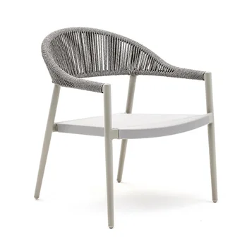 Сочетание уличного стола и стула для творческого отдыха на открытом воздухе, балконный стол и стул, современный ротанговый стул во внутреннем дворе