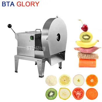 Автоматическая машина для нарезки лимонов, яблок, имбиря, грибов, фруктов и овощей весом 500 кг /ч из нержавеющей стали